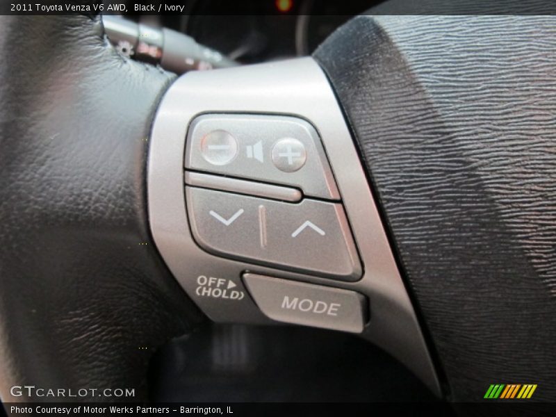 Black / Ivory 2011 Toyota Venza V6 AWD