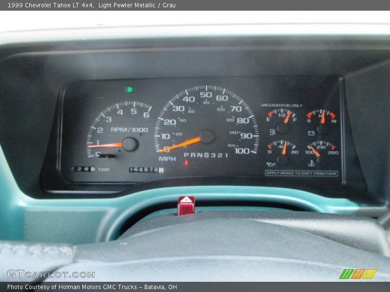 Light Pewter Metallic / Gray 1999 Chevrolet Tahoe LT 4x4