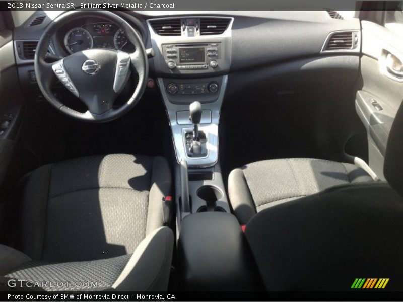 Brilliant Silver Metallic / Charcoal 2013 Nissan Sentra SR