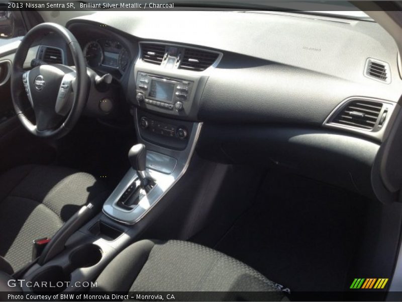 Brilliant Silver Metallic / Charcoal 2013 Nissan Sentra SR