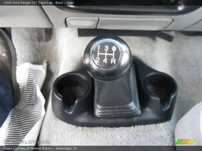 Black / Gray 1996 Ford Ranger XLT SuperCab