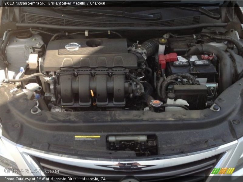 Brilliant Silver Metallic / Charcoal 2013 Nissan Sentra SR