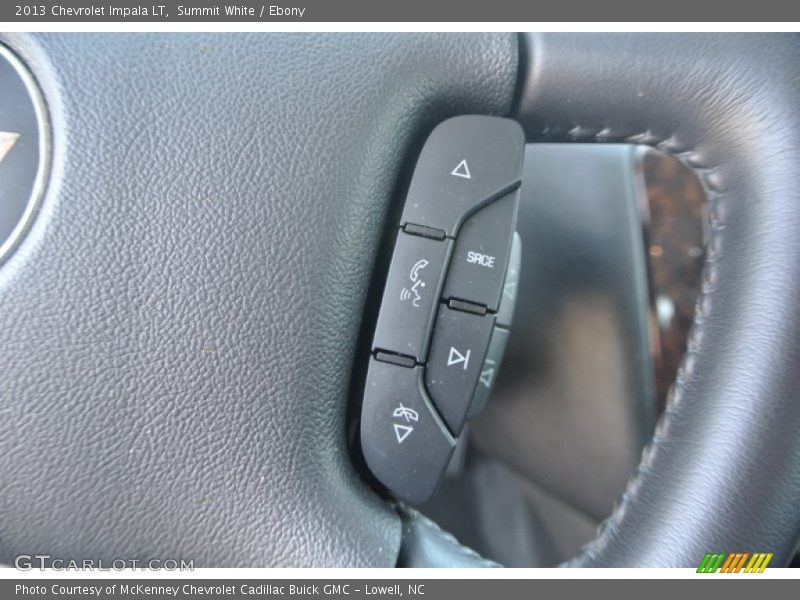 Summit White / Ebony 2013 Chevrolet Impala LT