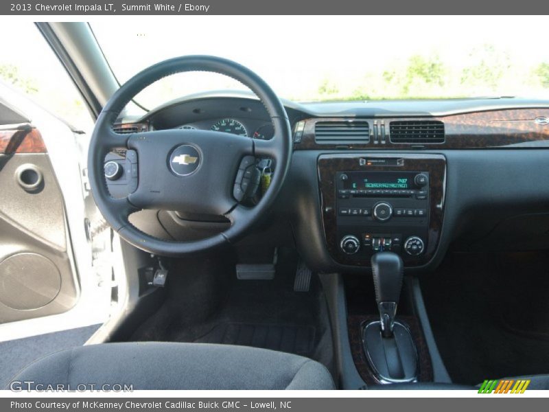 Summit White / Ebony 2013 Chevrolet Impala LT