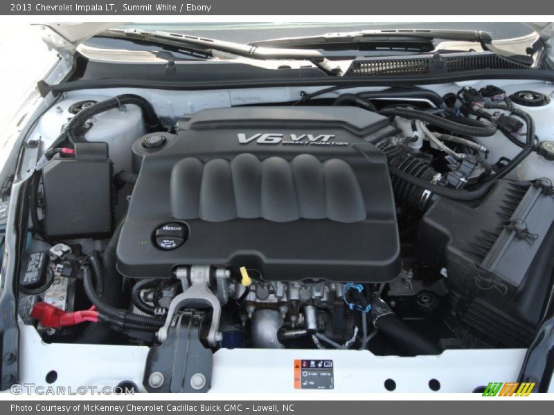 Summit White / Ebony 2013 Chevrolet Impala LT