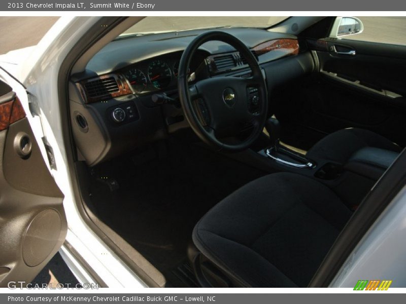 Summit White / Ebony 2013 Chevrolet Impala LT