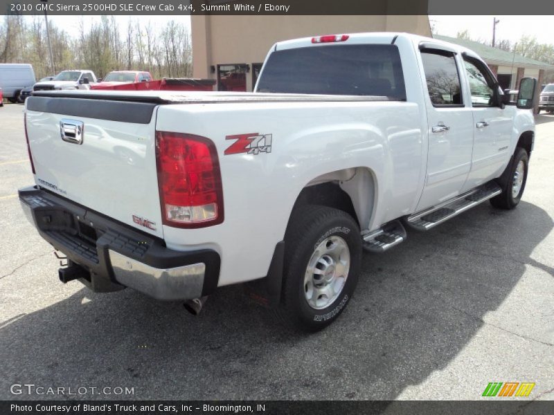 Summit White / Ebony 2010 GMC Sierra 2500HD SLE Crew Cab 4x4