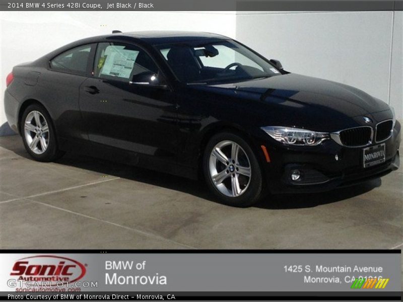 Jet Black / Black 2014 BMW 4 Series 428i Coupe