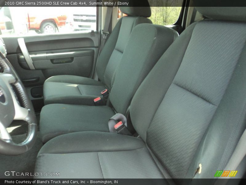 Summit White / Ebony 2010 GMC Sierra 2500HD SLE Crew Cab 4x4