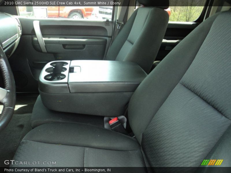 Summit White / Ebony 2010 GMC Sierra 2500HD SLE Crew Cab 4x4
