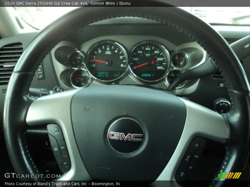 Summit White / Ebony 2010 GMC Sierra 2500HD SLE Crew Cab 4x4