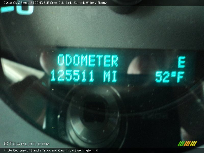 Summit White / Ebony 2010 GMC Sierra 2500HD SLE Crew Cab 4x4