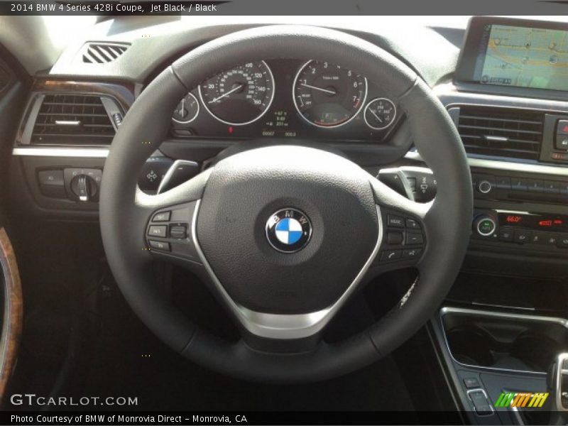 Jet Black / Black 2014 BMW 4 Series 428i Coupe