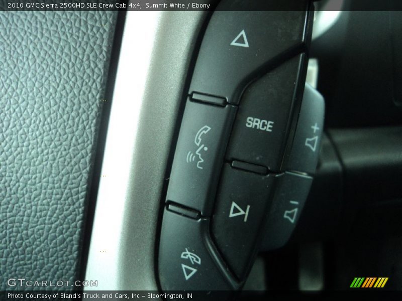 Summit White / Ebony 2010 GMC Sierra 2500HD SLE Crew Cab 4x4