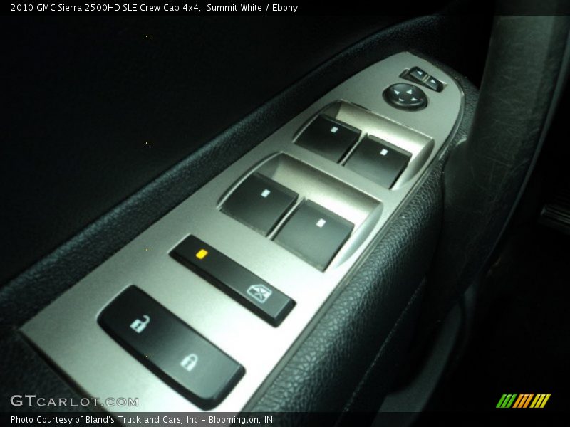 Summit White / Ebony 2010 GMC Sierra 2500HD SLE Crew Cab 4x4