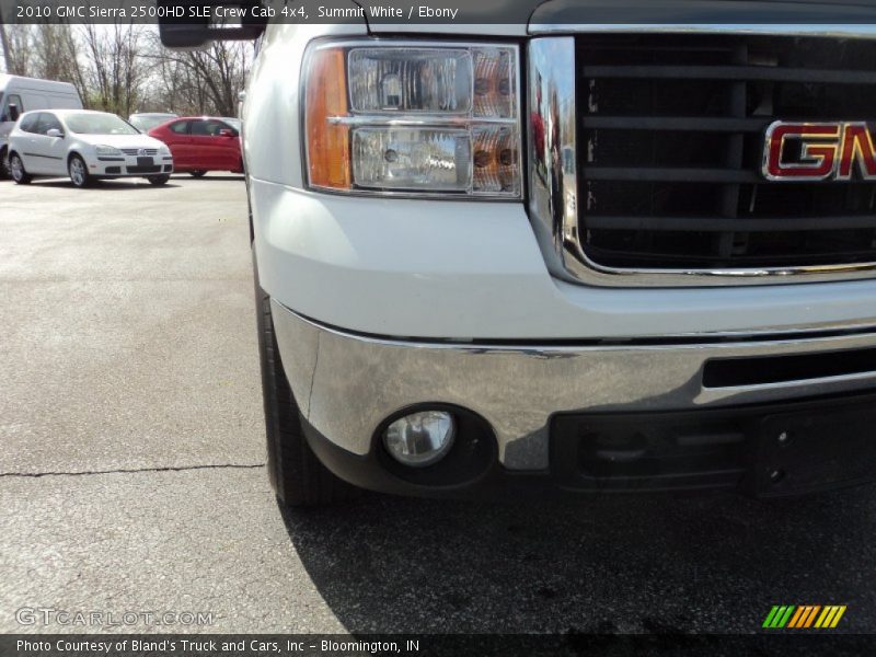 Summit White / Ebony 2010 GMC Sierra 2500HD SLE Crew Cab 4x4