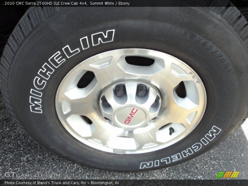 Summit White / Ebony 2010 GMC Sierra 2500HD SLE Crew Cab 4x4
