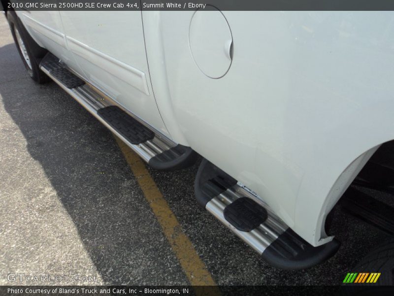 Summit White / Ebony 2010 GMC Sierra 2500HD SLE Crew Cab 4x4