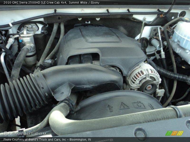 Summit White / Ebony 2010 GMC Sierra 2500HD SLE Crew Cab 4x4