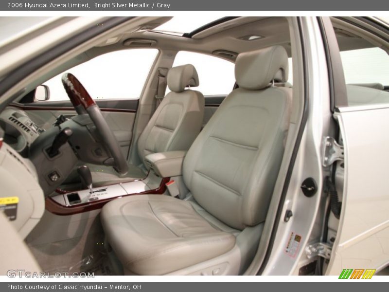 Bright Silver Metallic / Gray 2006 Hyundai Azera Limited