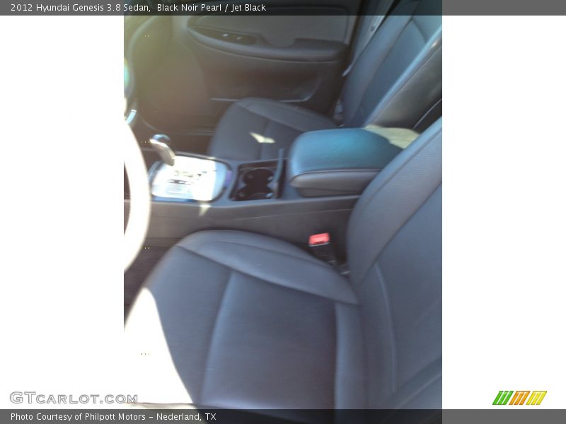 Black Noir Pearl / Jet Black 2012 Hyundai Genesis 3.8 Sedan