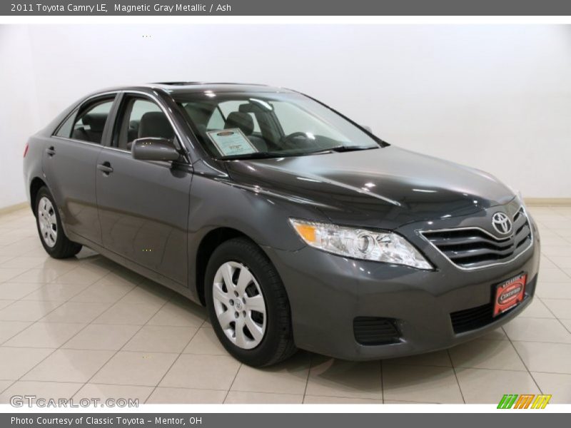 Magnetic Gray Metallic / Ash 2011 Toyota Camry LE