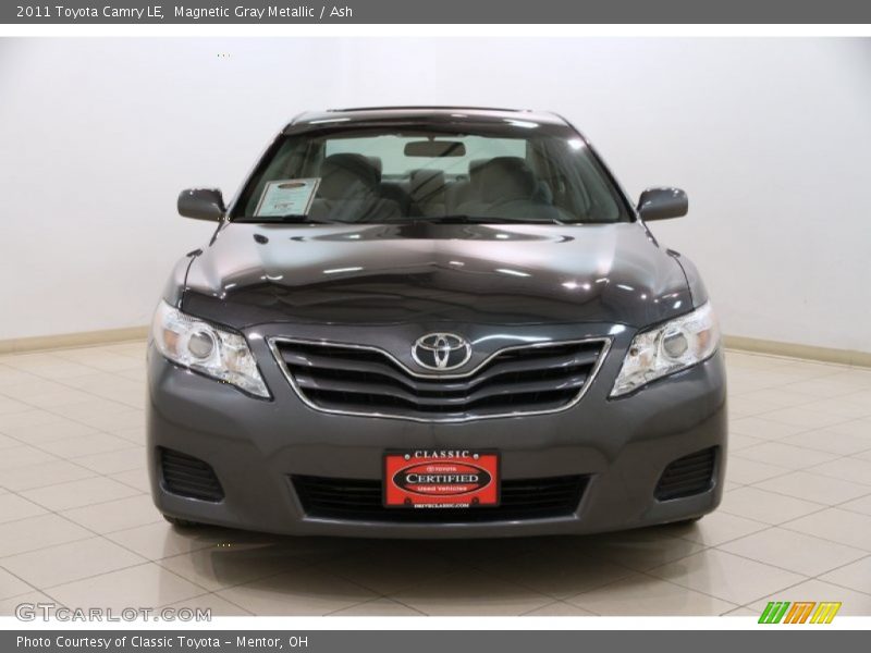 Magnetic Gray Metallic / Ash 2011 Toyota Camry LE