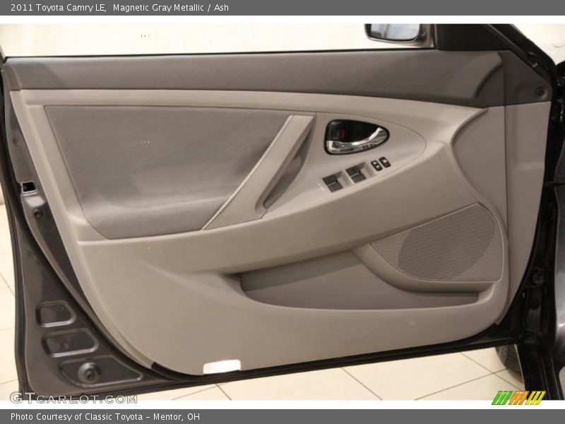 Magnetic Gray Metallic / Ash 2011 Toyota Camry LE