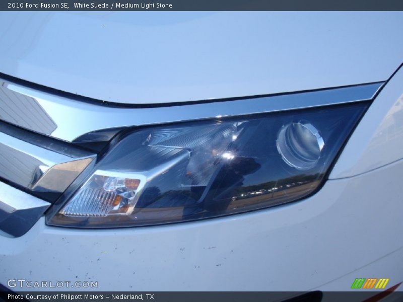 White Suede / Medium Light Stone 2010 Ford Fusion SE
