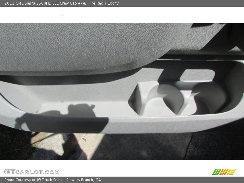 Fire Red / Ebony 2011 GMC Sierra 3500HD SLE Crew Cab 4x4