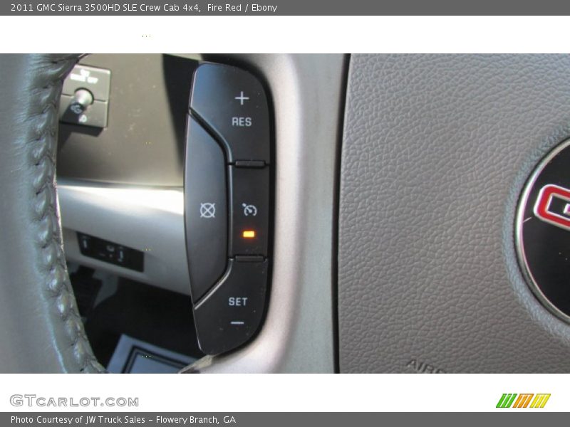 Fire Red / Ebony 2011 GMC Sierra 3500HD SLE Crew Cab 4x4