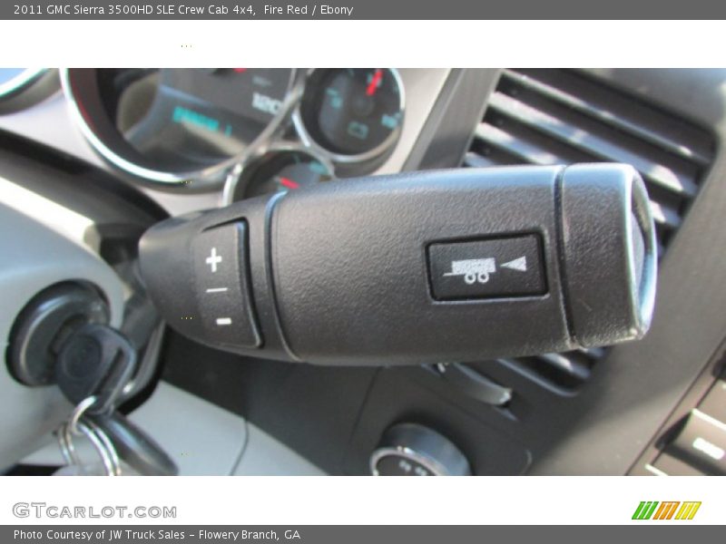Fire Red / Ebony 2011 GMC Sierra 3500HD SLE Crew Cab 4x4