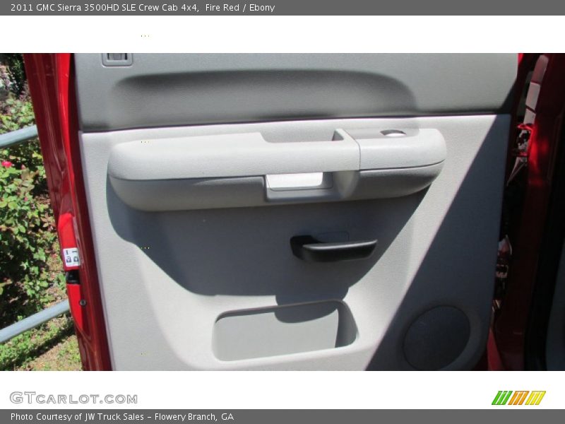 Fire Red / Ebony 2011 GMC Sierra 3500HD SLE Crew Cab 4x4