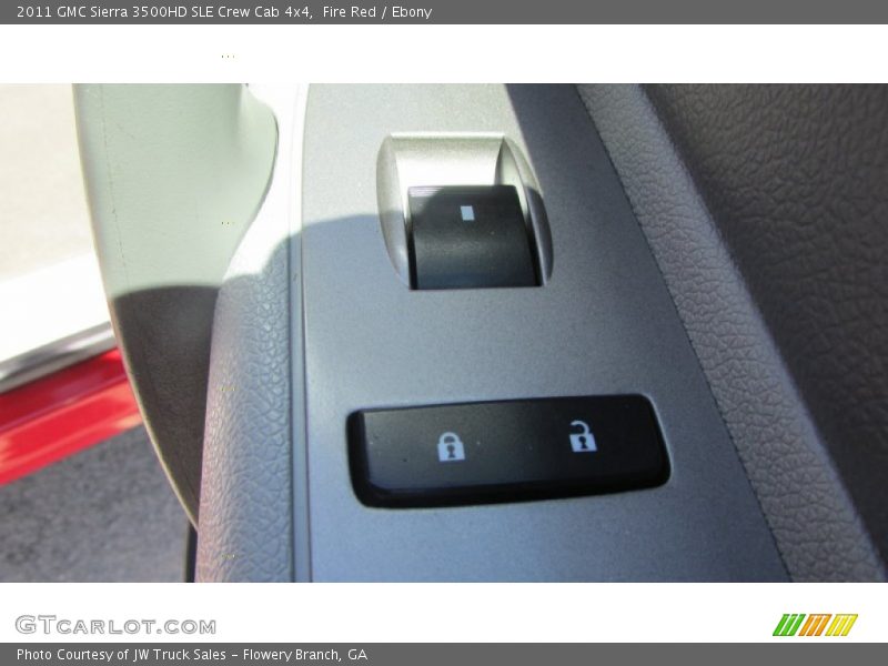 Fire Red / Ebony 2011 GMC Sierra 3500HD SLE Crew Cab 4x4
