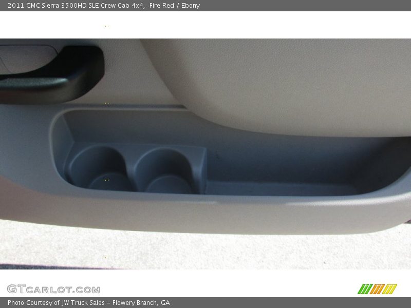 Fire Red / Ebony 2011 GMC Sierra 3500HD SLE Crew Cab 4x4