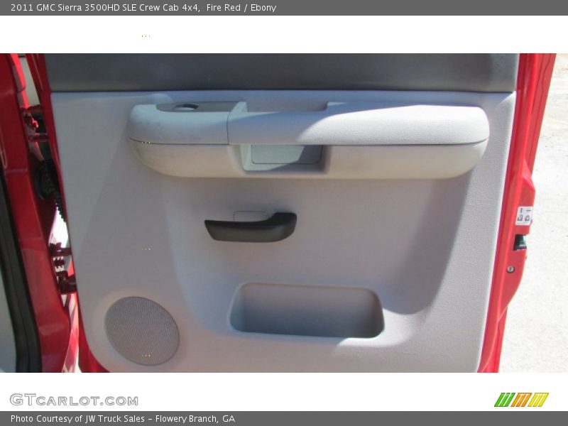 Fire Red / Ebony 2011 GMC Sierra 3500HD SLE Crew Cab 4x4