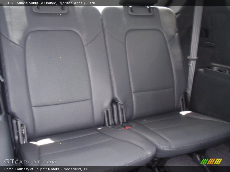 Monaco White / Black 2014 Hyundai Santa Fe Limited