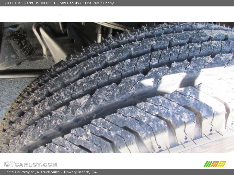 Fire Red / Ebony 2011 GMC Sierra 3500HD SLE Crew Cab 4x4