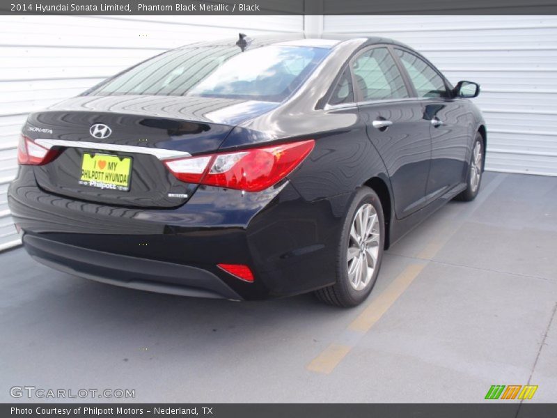 Phantom Black Metallic / Black 2014 Hyundai Sonata Limited