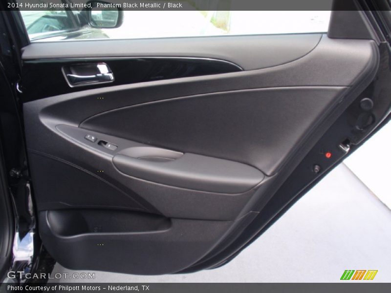 Phantom Black Metallic / Black 2014 Hyundai Sonata Limited
