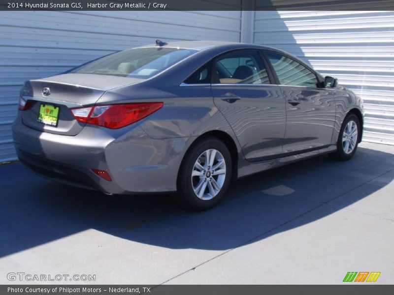 Harbor Gray Metallic / Gray 2014 Hyundai Sonata GLS