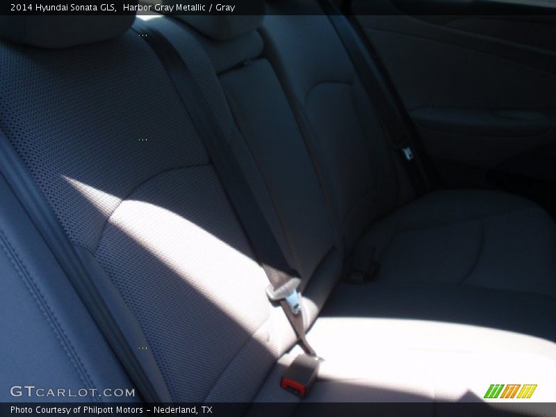Harbor Gray Metallic / Gray 2014 Hyundai Sonata GLS
