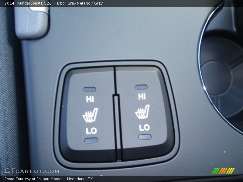 Harbor Gray Metallic / Gray 2014 Hyundai Sonata GLS