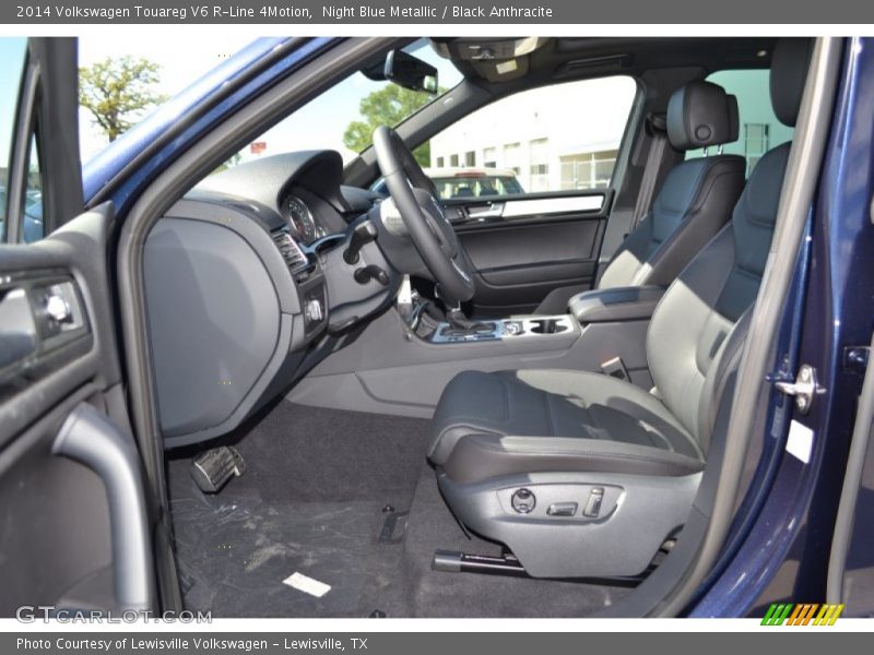  2014 Touareg V6 R-Line 4Motion Black Anthracite Interior