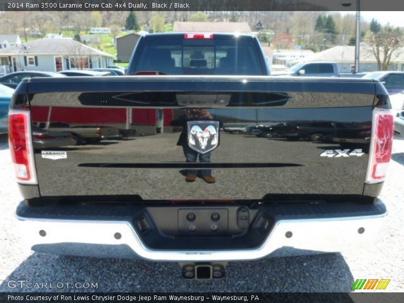 Black / Black 2014 Ram 3500 Laramie Crew Cab 4x4 Dually