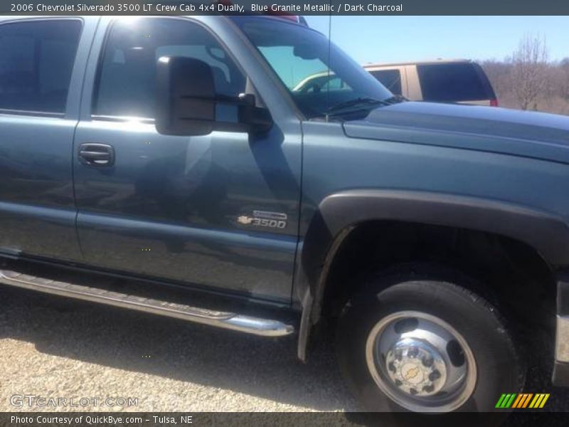 Blue Granite Metallic / Dark Charcoal 2006 Chevrolet Silverado 3500 LT Crew Cab 4x4 Dually