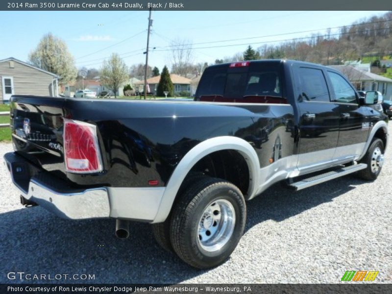 Black / Black 2014 Ram 3500 Laramie Crew Cab 4x4 Dually