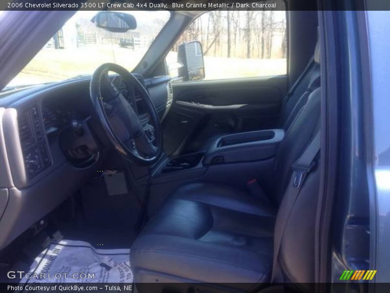 Blue Granite Metallic / Dark Charcoal 2006 Chevrolet Silverado 3500 LT Crew Cab 4x4 Dually