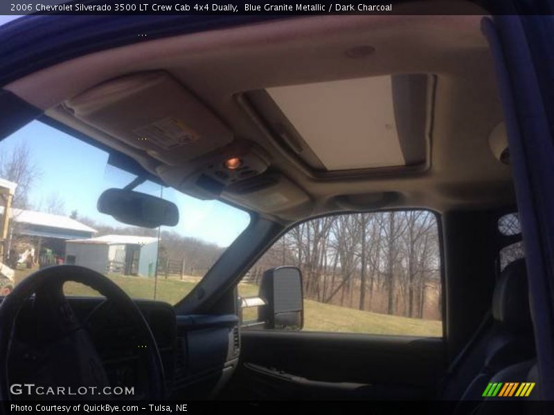 Blue Granite Metallic / Dark Charcoal 2006 Chevrolet Silverado 3500 LT Crew Cab 4x4 Dually