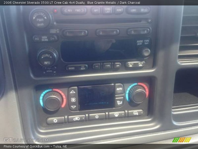 Blue Granite Metallic / Dark Charcoal 2006 Chevrolet Silverado 3500 LT Crew Cab 4x4 Dually